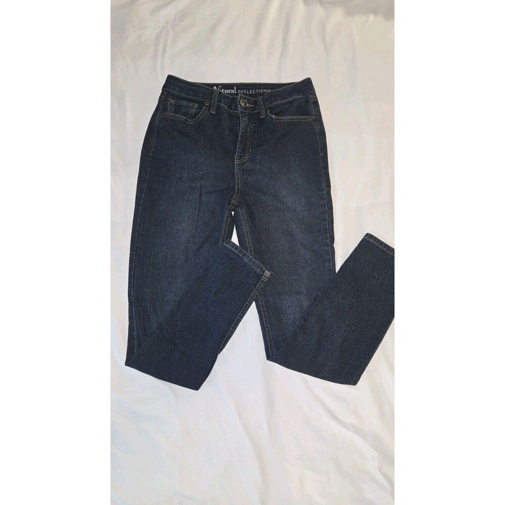 Natural Reflections High Rise Dark Wash Women's Jeans Sz 8A